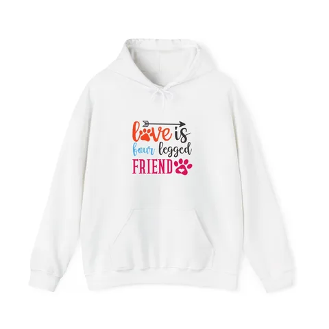Love Is Four Legged Friend Hoodie