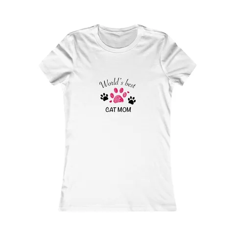 World's Best Cat Mom Women's Shirt