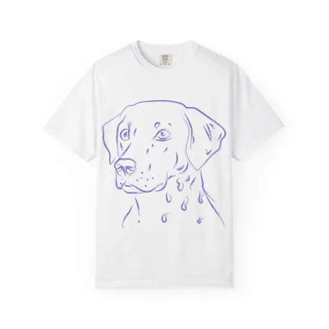 Multi Breed Icon dalmatian Comfort Colors Tee