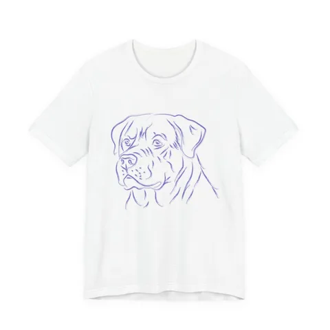 Multi Breed Icon rottweiler or boxer, confirm Jersey Tee