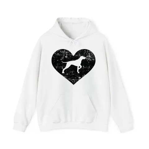 German Shorthaired Pointer Heart Hoodie