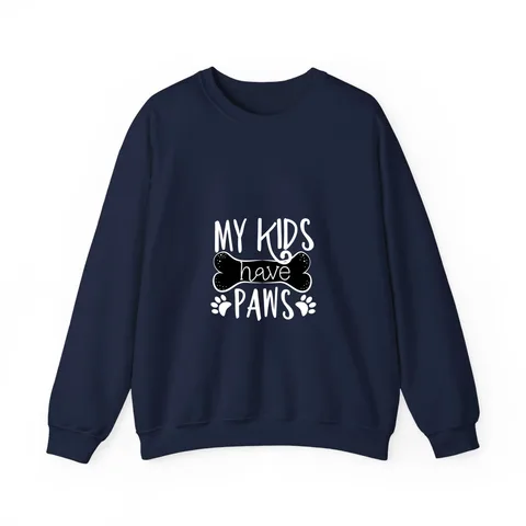 My Kids Have Paws Crewneck Sweatshirt