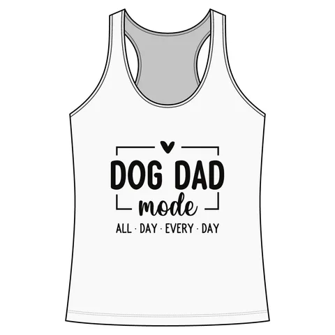 Dog Dad Mode All Day Every Day Performance Tank