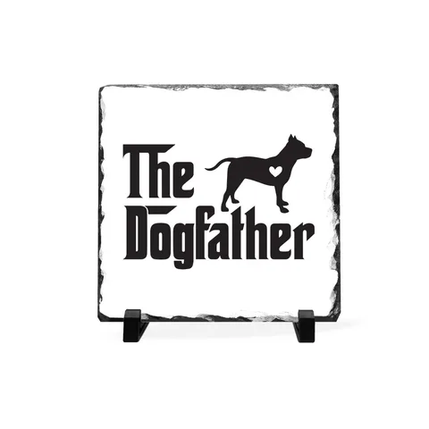 The Dogfather Slate Plaque