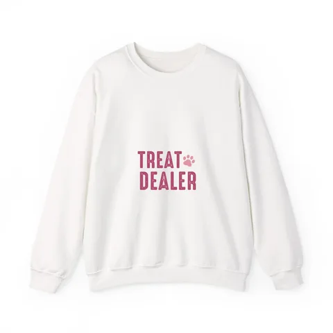 Treat Dealer on Unisex Heavy Blend™ Crewneck Sweatshirt