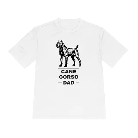 Cane Corso Dad Unisex Moisture Wicking Tee by Sport-Tek