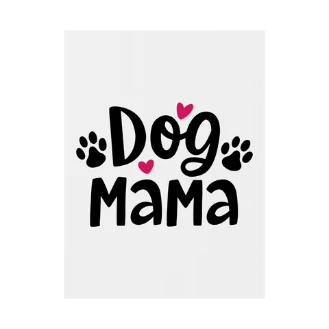 Dog Mama on Yard Sign