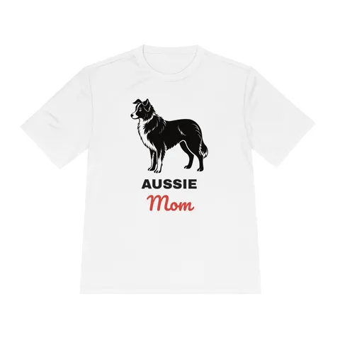 Aussie Mom Unisex Moisture Wicking Tee by Sport-Tek