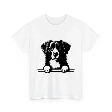 Peeking Australian Shepherd Shirt