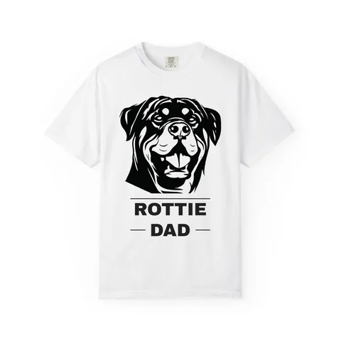Rottweiler Dad Comfort Colors Tee