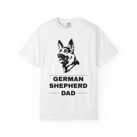 German Shepherd Dad Comfort Colors Tee