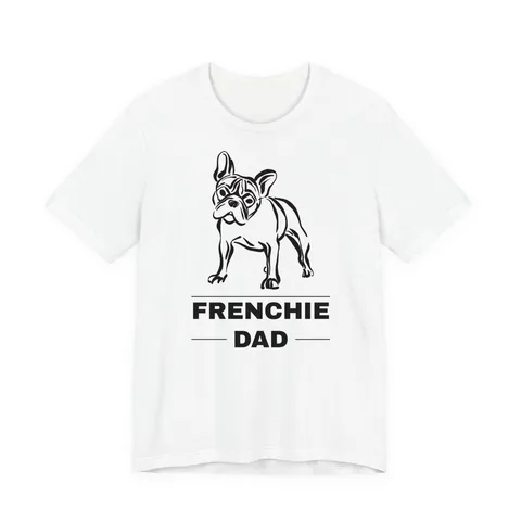 Frenchie Dad Jersey Tee