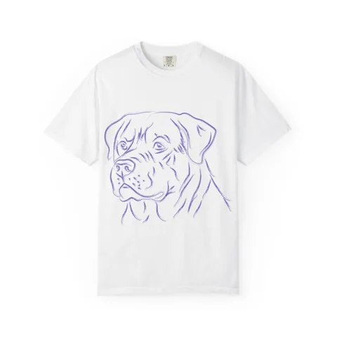 Multi Breed Icon rottweiler or boxer, confirm Comfort Colors Tee