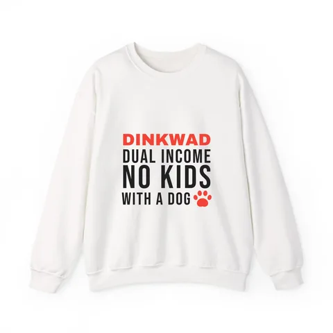 DINKWAD on Unisex Heavy Blend™ Crewneck Sweatshirt