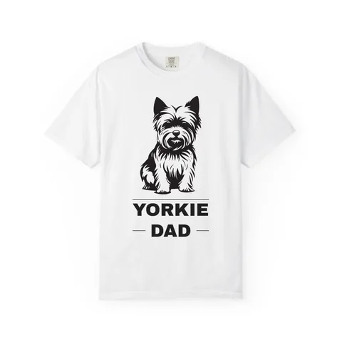 Yorkie Dad Comfort Colors Tee