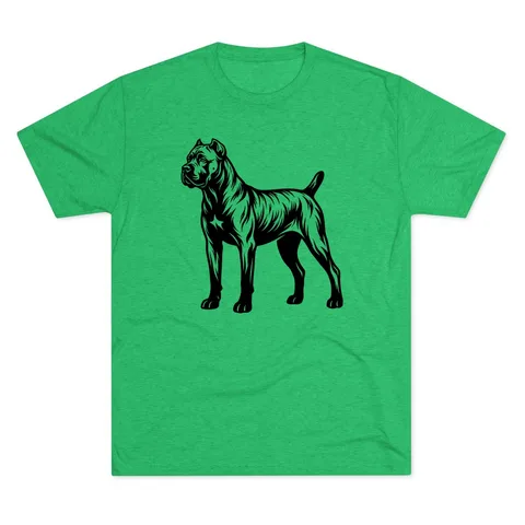 Cane Corso Portrait Tri-Blend Tee