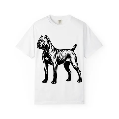 Cane Corso Portrait Comfort Colors Tee