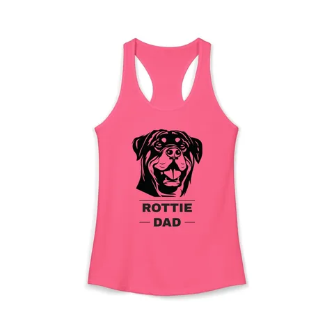 Rottweiler Dad Tank Top