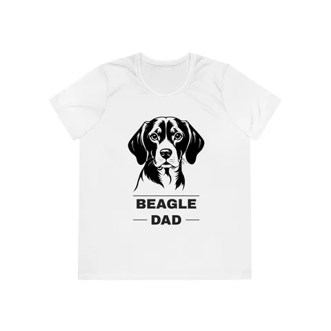 Beagle Dad Ladies Competitor Tee by Sport-Tek