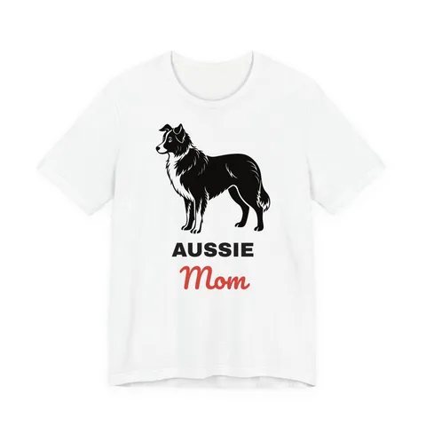 Aussie Mom Jersey Tee