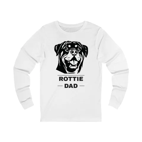 Rottweiler Dad Long Sleeve Shirt