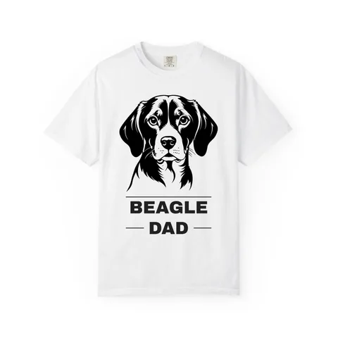 Beagle Dad Comfort Colors Tee