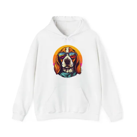 Beagle in Sunglasses Hoodie