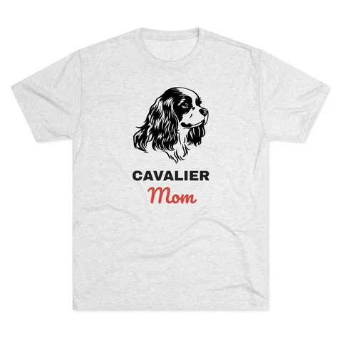 Cavalier Mom Tri-Blend Tee