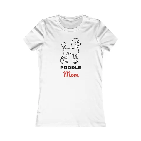 Poodle Mom Women's Shirt