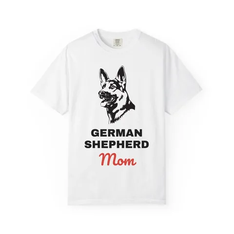 German Shepherd Mom Comfort Colors Tee