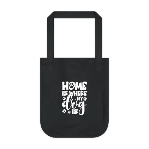 Home Is Where My Dog Is Tote Bag