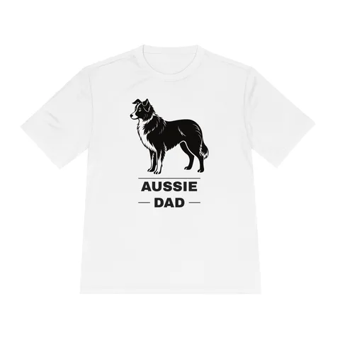 Aussie Dad Moisture Wicking Tee by Sport-Tek