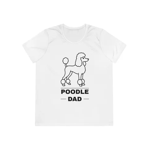 Poodle Dad Ladies Competitor Tee by Sport-Tek
