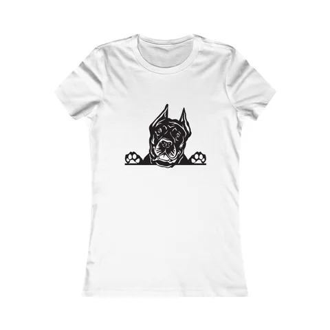 Peeking Cane Corso Women's Shirt