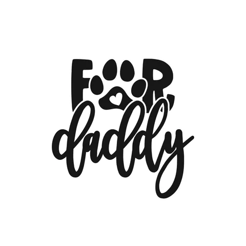 For Daddy Sticker