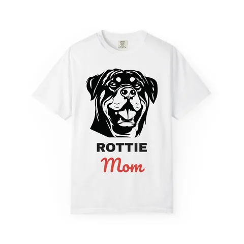 Rottweiler Mom Comfort Colors Tee
