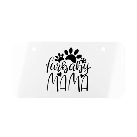 Furbaby Mama License Plate
