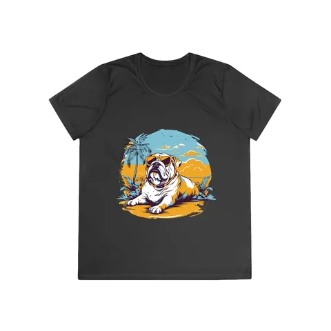 Beach Bulldog Ladies Competitor Tee by Sport-Tek