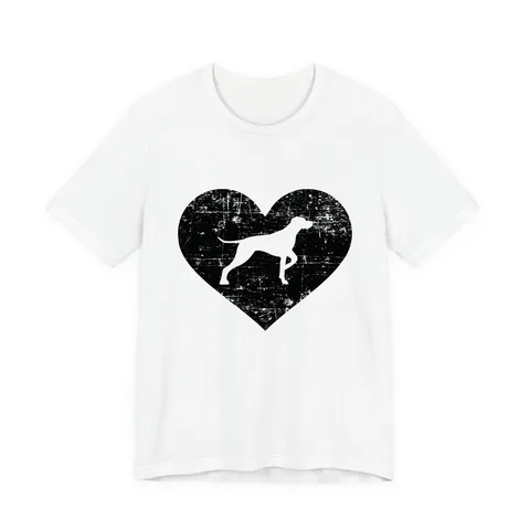 German Shorthaired Pointer Heart Jersey Tee