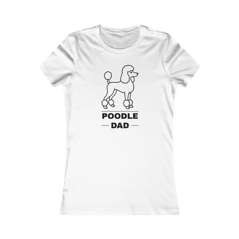 Poodle Dad Women's Shirt