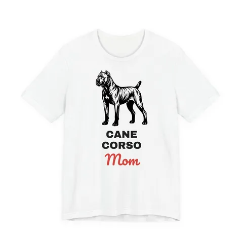 Cane Corso Mom Jersey Tee