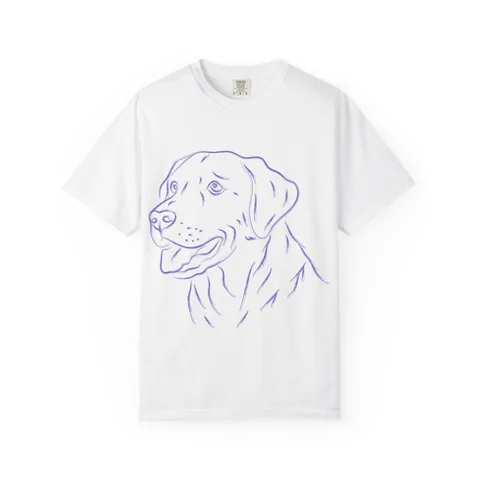 Multi Breed Icon labrador Comfort Colors Tee