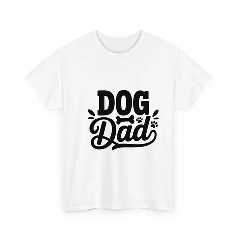 Dog Dad Script Shirt