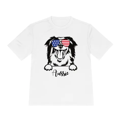 Patriotic Aussie Unisex Moisture Wicking Tee by Sport-Tek