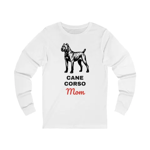 Cane Corso Mom Long Sleeve Shirt