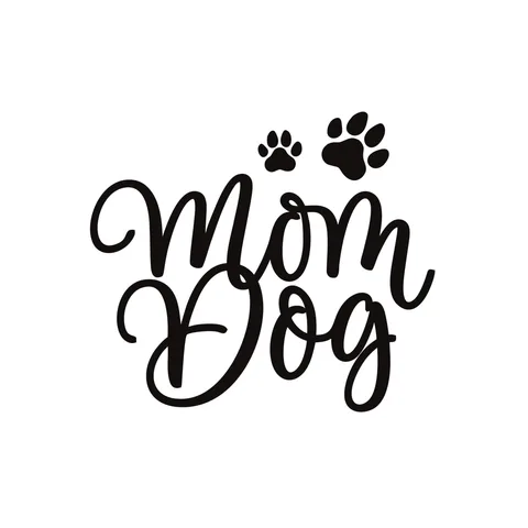 Mom Dog Sticker