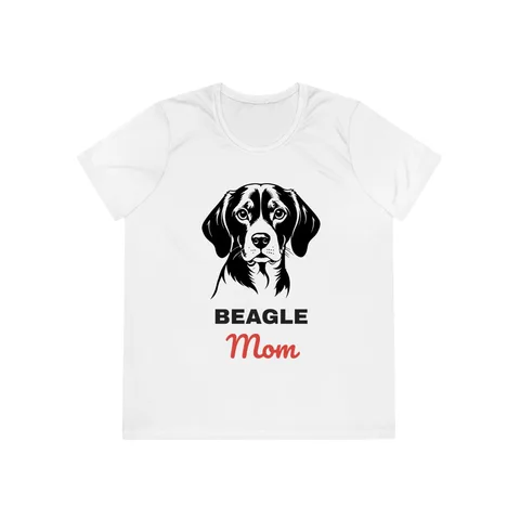 Beagle Mom Ladies Competitor Tee by Sport-Tek