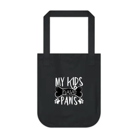 My Kids Have Paws Tote Bag