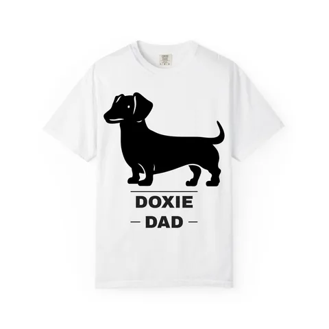 Dachshund Dad Comfort Colors Tee