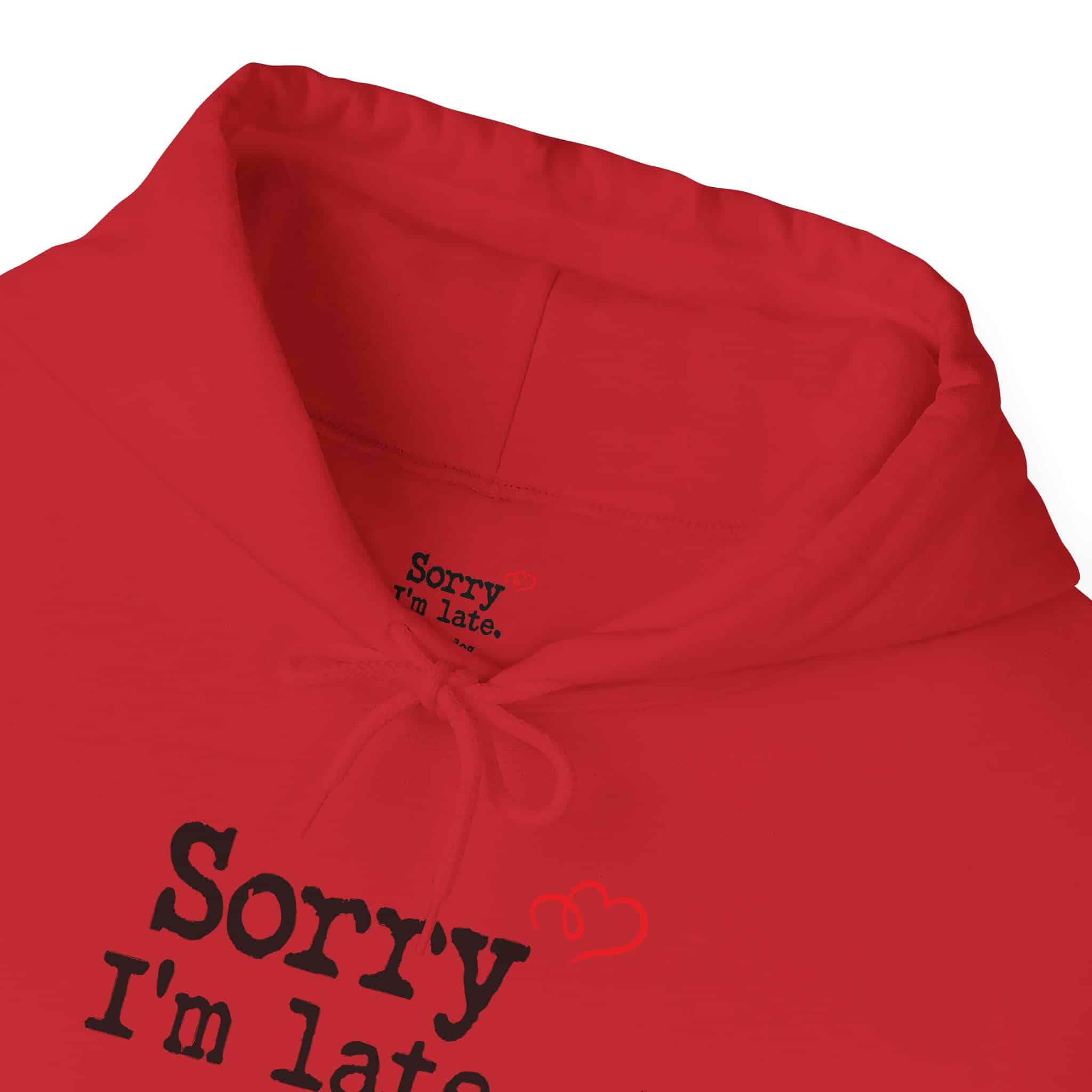Sorry I’m Late I Saw A Dog Unisex Heavy Blend™ Hooded Sweatshirt 100 Sorry I’m Late I Saw A Dog Unisex Heavy Blend™ Hooded Sweatshirt - Image 100